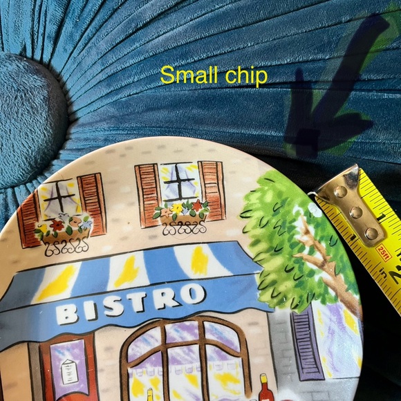 Avon Collectors Plate French Market Cafe Collection Bistro 6" Decorative Plates - Picture 10 of 11